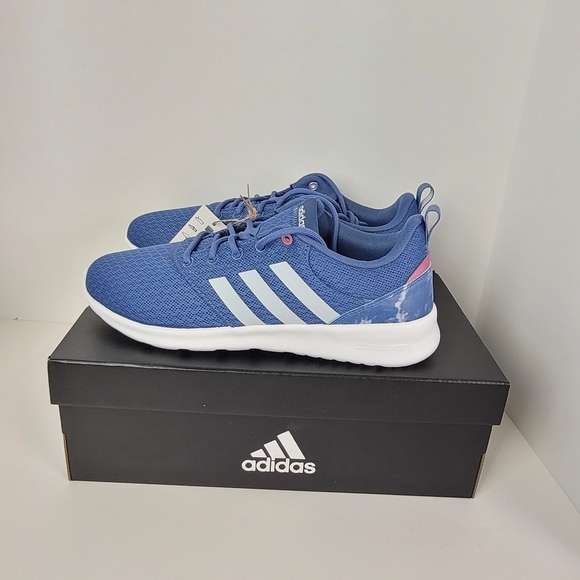Adidas Qt Racer 2.0 Blue Running Shoes - Picture 10 of 15